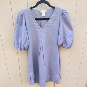 Cynthia Rowley linen dress XS